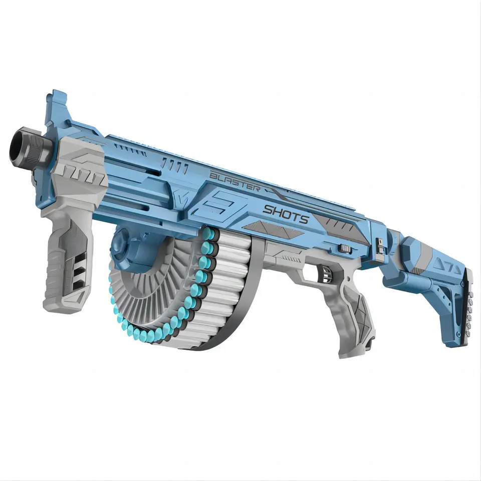 Pistolet Orbeez Mitraillette Bleue - Pistolet Orbeez