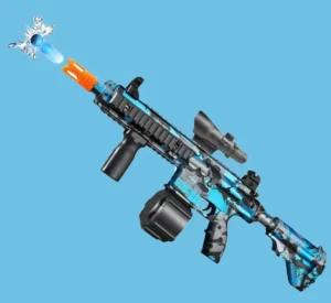Pistolet fusil bleu