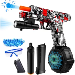 Pistolet orbeez électrique - son et éclairage LED 41.2CM - Pistolet Orbeez