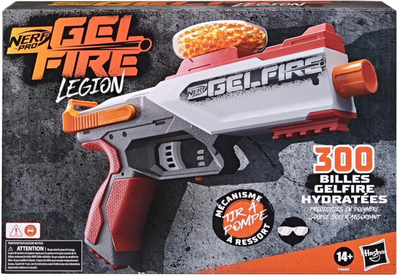 Pistolet Blaster 5 000 Billes Gelfire - Lunettes de Protection – Image 3