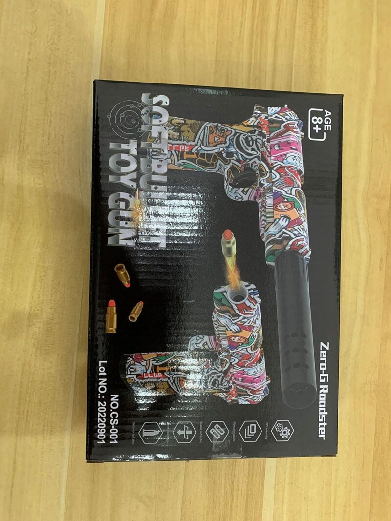 Pistolet à Bille éjection avec 100 Balles – Image 3